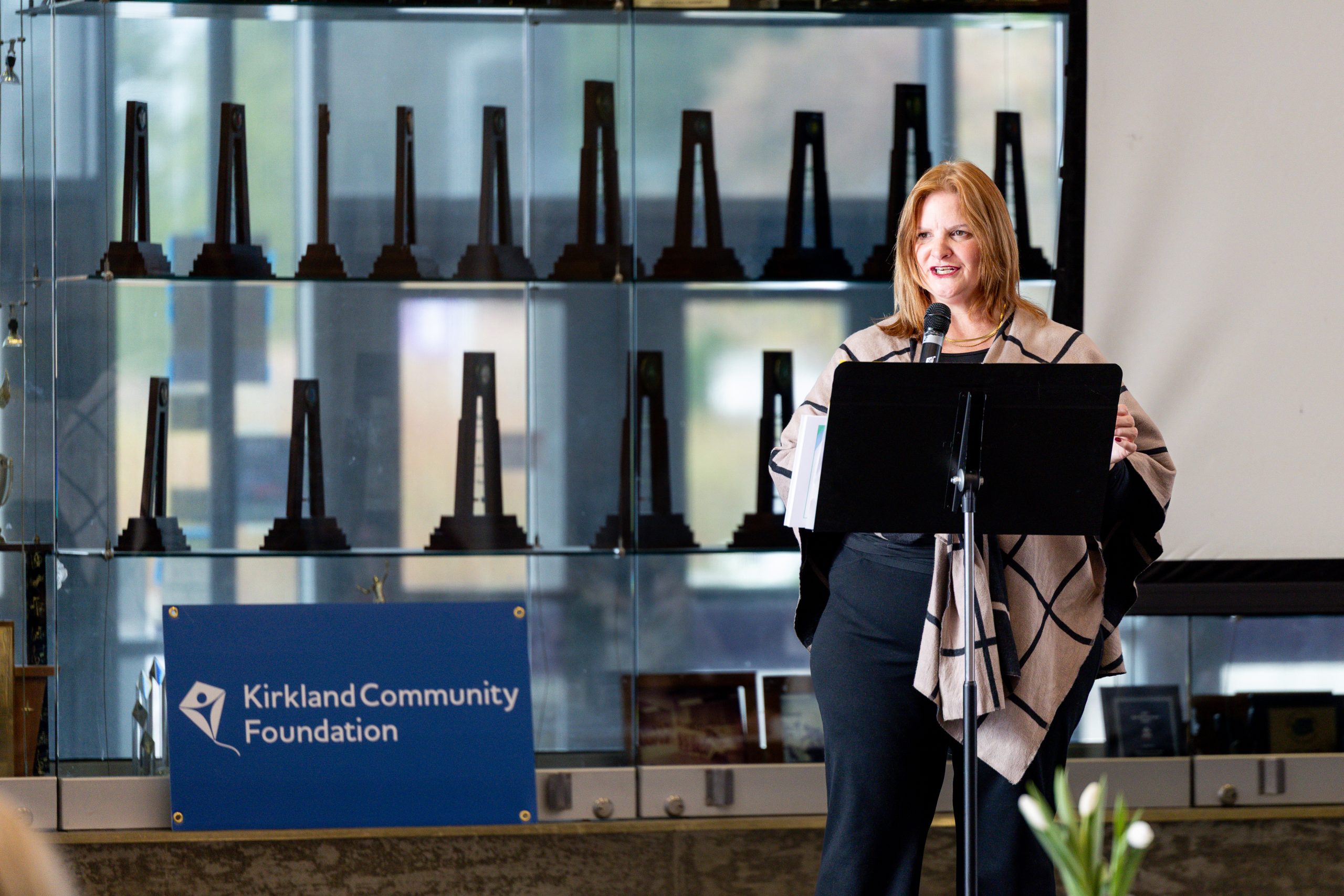 Carmin Dalziel, the foundation's executive director