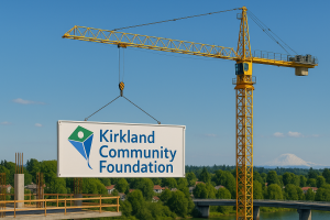 Builders laying the foundation for Kirkland